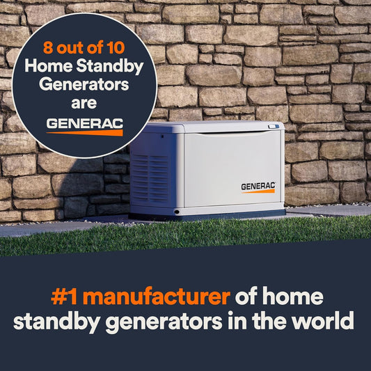 24kW Generac Home Standby Generator 7209